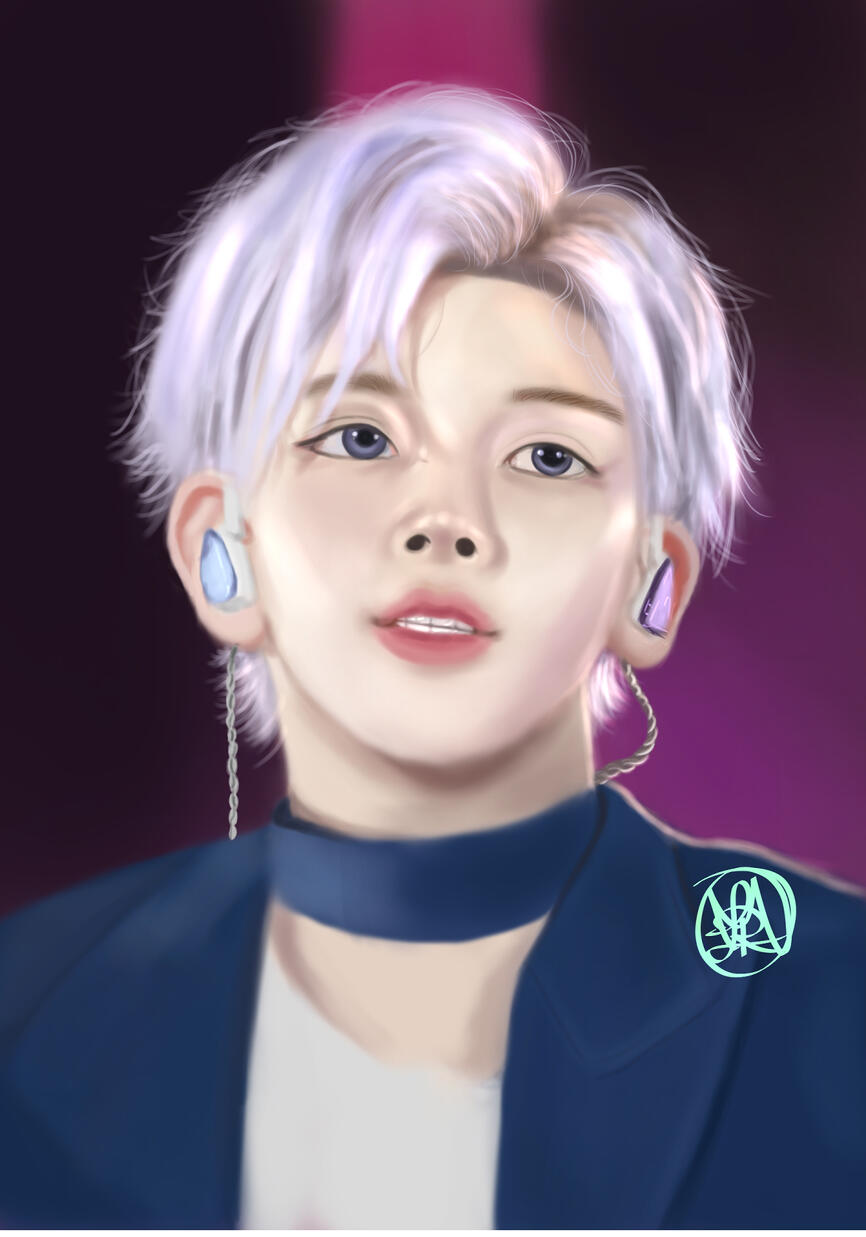 Jeonghan stylized portrait