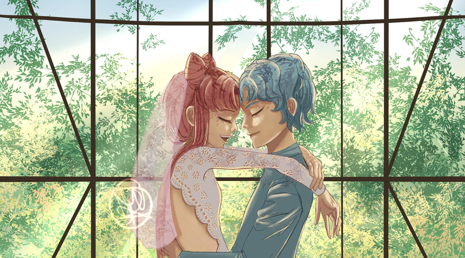 Chibiusa and Helios wedding